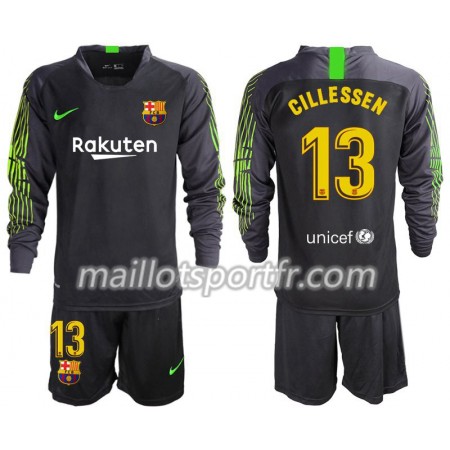 Maillot de Foot Barcelone Cillessen 13 Gardien Enfant Exterieur 2019/20 ML